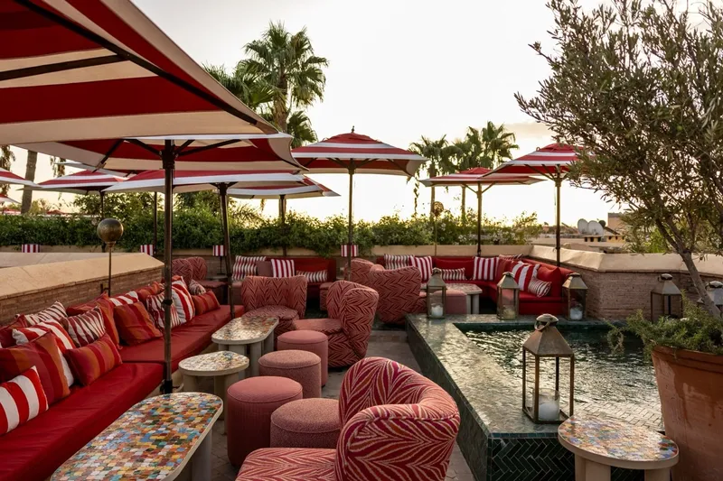 Jantar no Rooftop do Hotel El Fenn