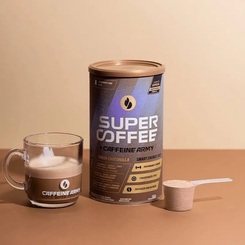 Lata de Supercoffee